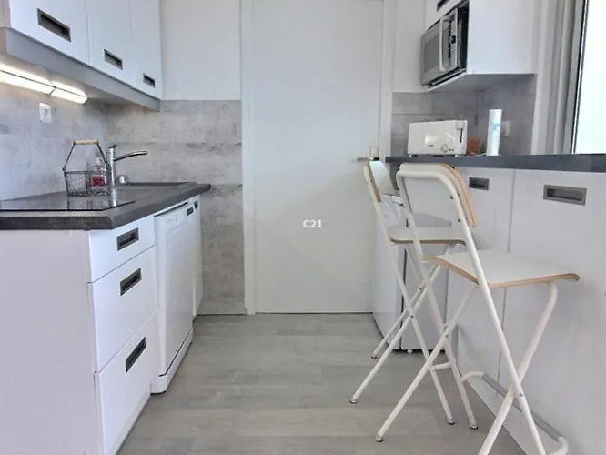Superbe T2 Parking Wifi Climatisé Face Et Piscine - 4 Etoiles * Canet-en-Roussillon